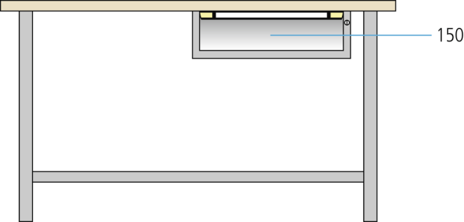 etabli industriel robuste et ergonomique