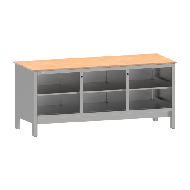 établi industriels Ecoblox 6 rayon multiplex