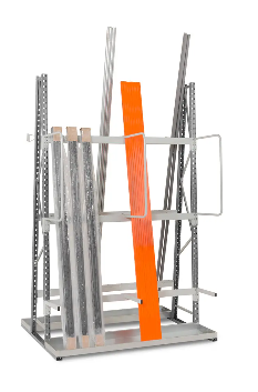 Rayonnage pour le stockage vertical de longue portée 3 raques