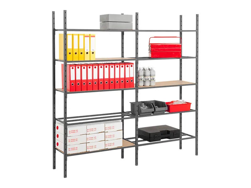 rayonnage industriel pour le stockage de charge légère quick'tube