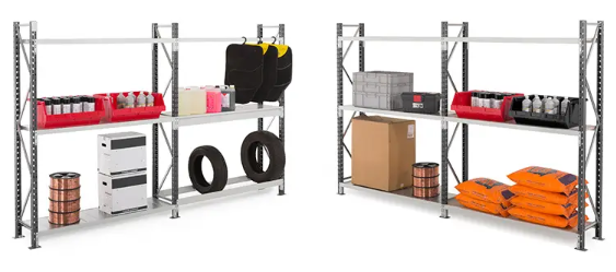 rayonnage industriel charges mi lourdes modulable