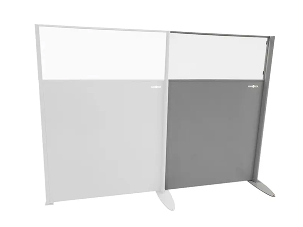 cloisons de bureaux sur mesure semi pleines