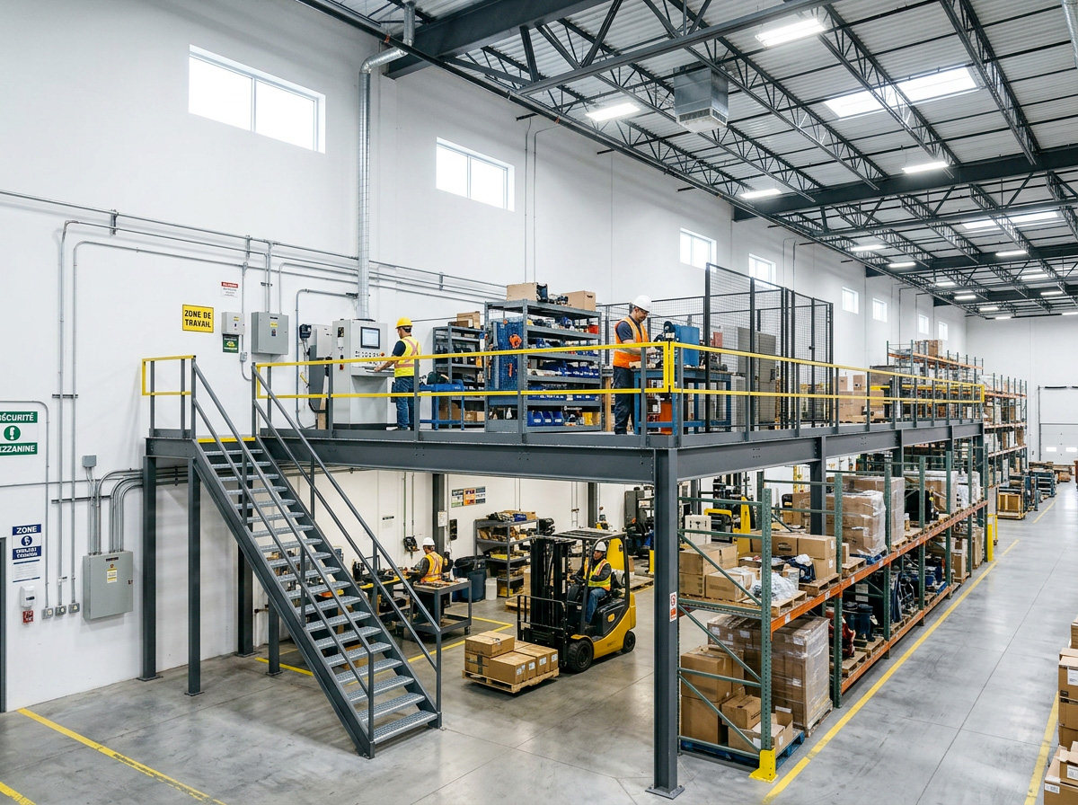 plateforme industrielle sur mesure