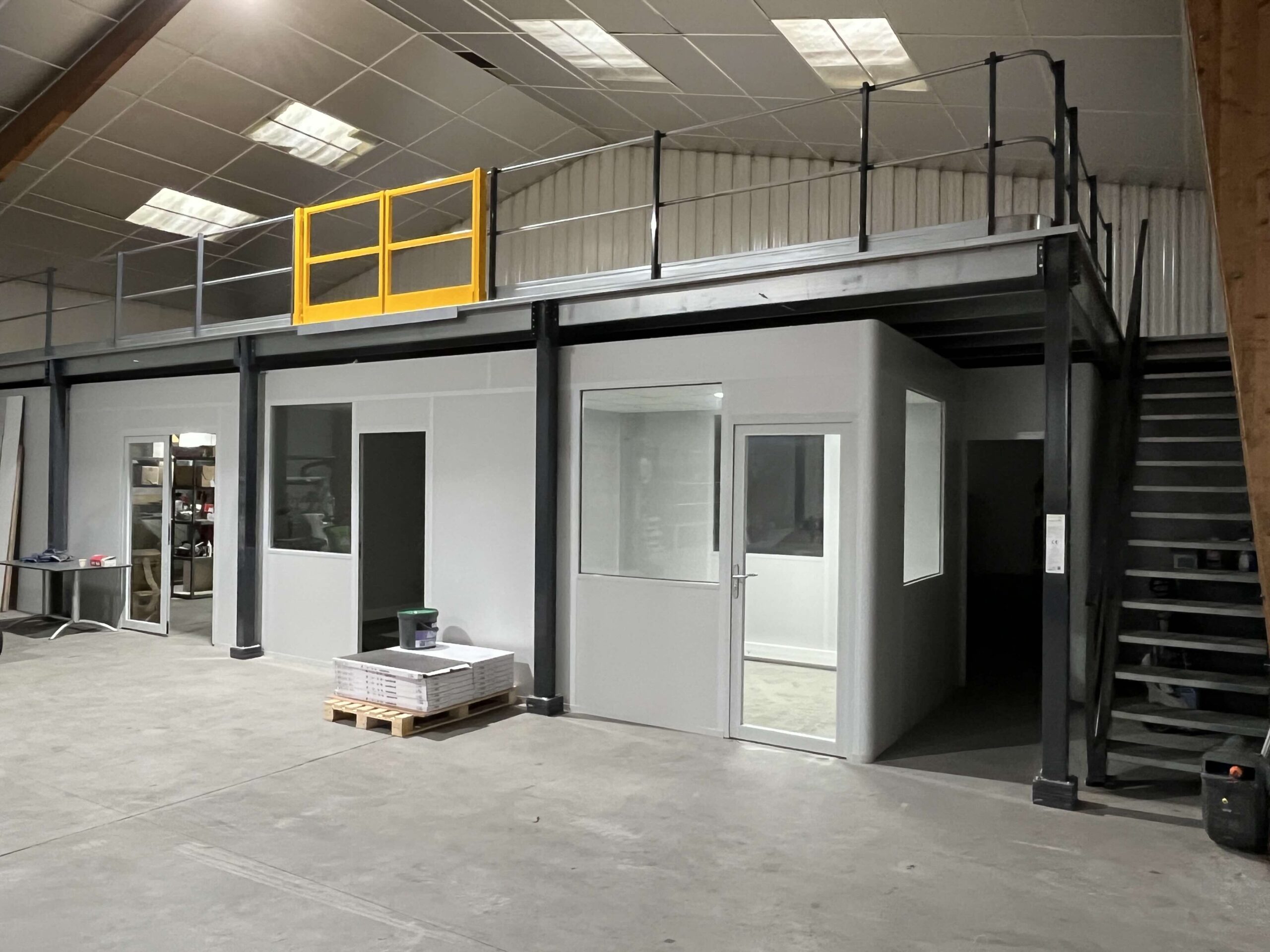 concepteur mezzanine industrielle